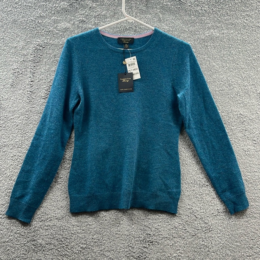 *NEW WITH TAGS* Charter Club Cashmere luxury size PM (petite)